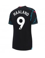 Manchester City Erling Haaland #9 Alternativní Dres pro Dámské 2023-24 Krátký Rukáv